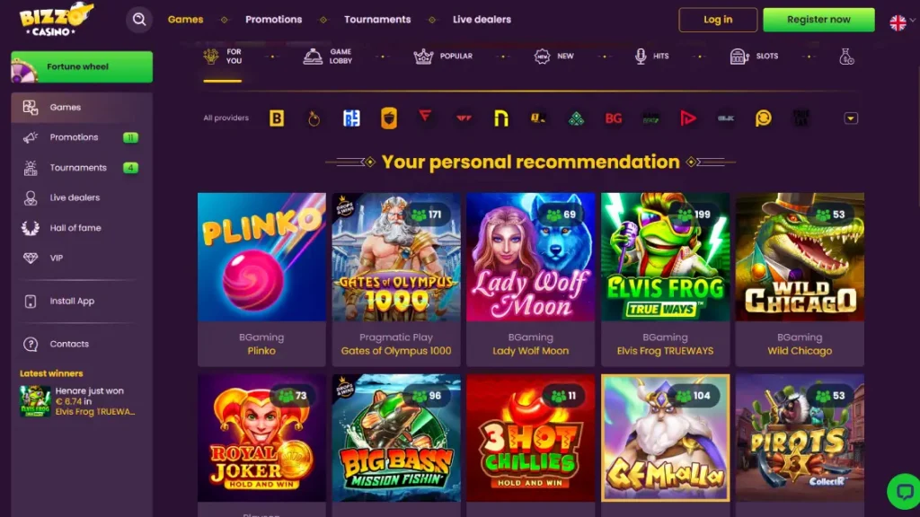 Bizzo Casino pełny przewodnik 2025 pic2