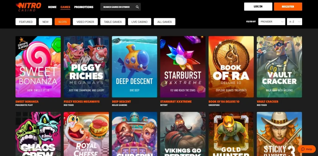 Nitro Casino pełny przewodnik i recenzja 2025 pic2