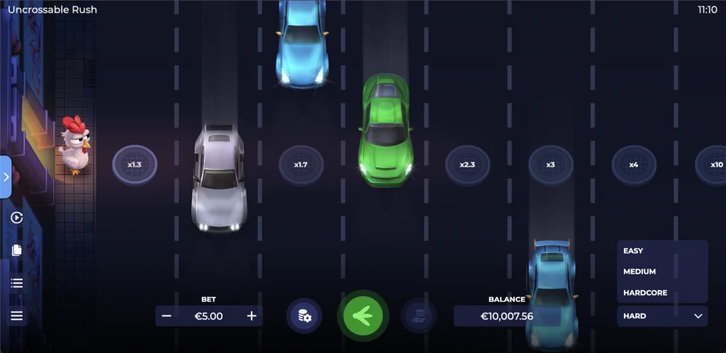 Uncrossable Rush online – wersja mobilna i demo play