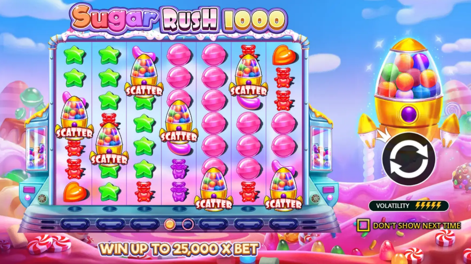 Sugar Rush 1000 Pragmatic — ewolucja popularnego candy slotu