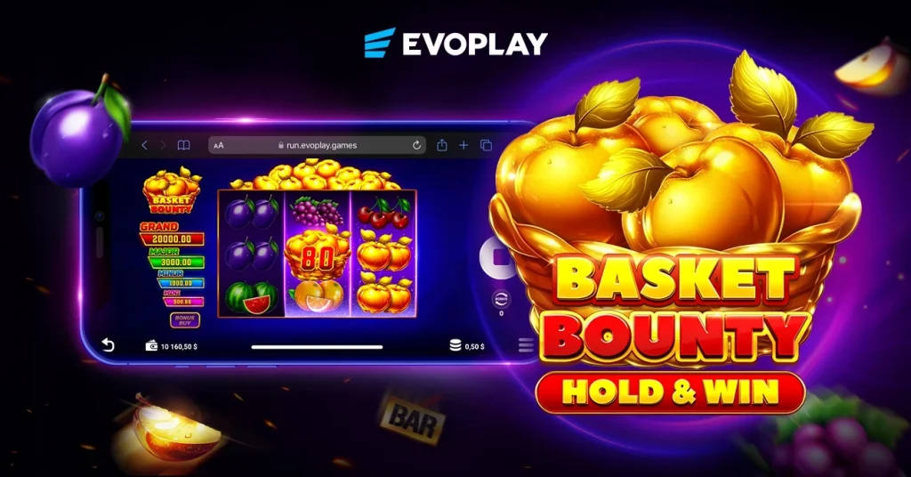 Basket Bounty Evoplay – certyfikaty RNG i licencje producenta