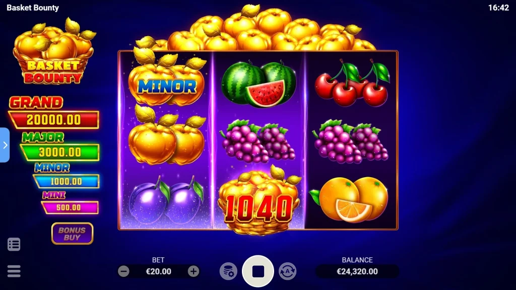 Basket Bounty free spins i runda nagród – mechanika hold-and-win