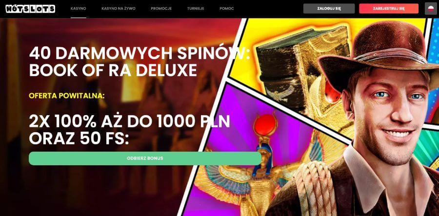 HotSlots bonus bez depozytu 2026