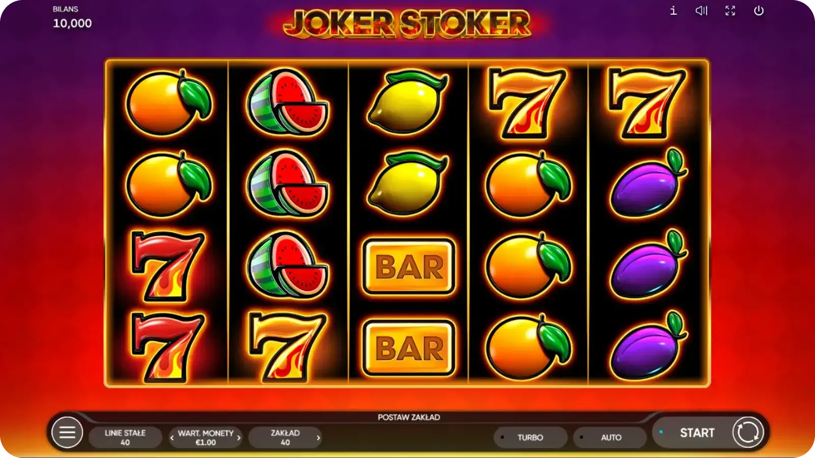 Joker Stoker – mechanika gry i zasady rozgrywki